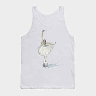 White Swan ballet Tank Top